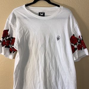 Roses & Skeleton Tee by: WXYZ